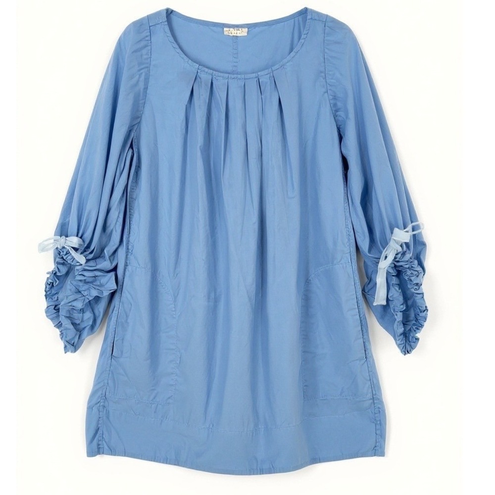 Light Blue Women’s Relaxed Tunic Robe